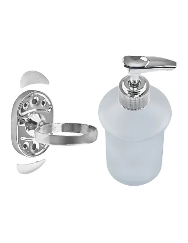 Дозатор жидкого мыла Zerix AFB-0127 ZX5062 настенный, стекло