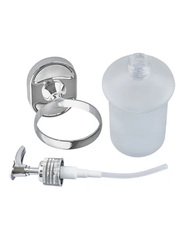 Дозатор жидкого мыла Zerix AFB-0127 ZX5062 настенный, стекло