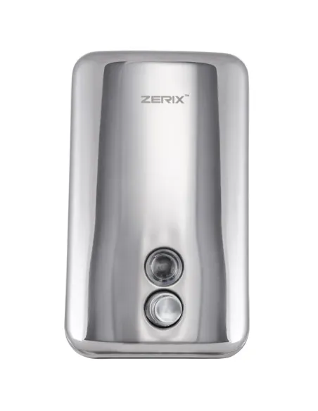 Дозатор рідкого мила Zerix D-1000-SUS настінний, нержавіюча сталь