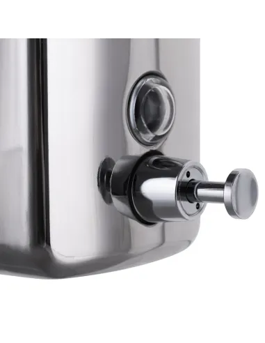 Дозатор жидкого мыла Zerix D-1000-SUS настенный, нержавеющая сталь