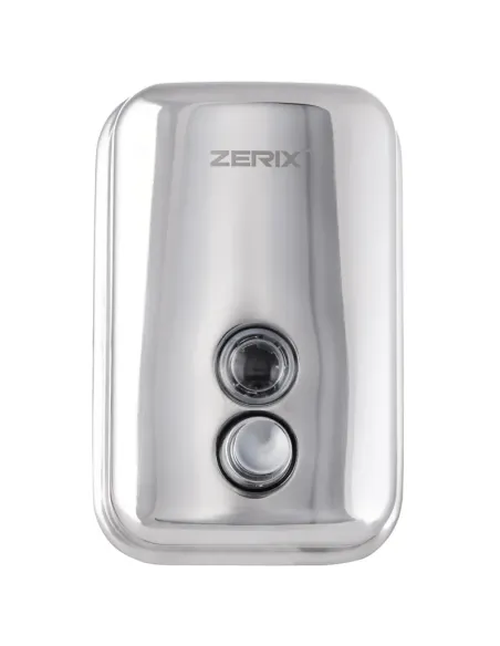 Дозатор жидкого мыла Zerix D-500-SUS настенный, нержавеющая сталь