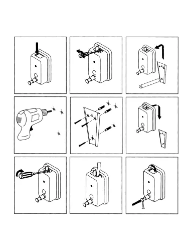 Дозатор жидкого мыла Zerix D-500-SUS настенный, нержавеющая сталь