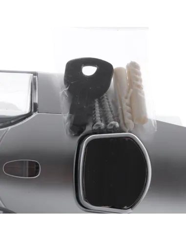 Дозатор жидкого мыла Zerix LR407 ZX2718 настенный, серый