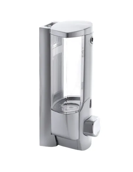 Дозатор жидкого мыла Zerix LR407 ZX2718 настенный, серый