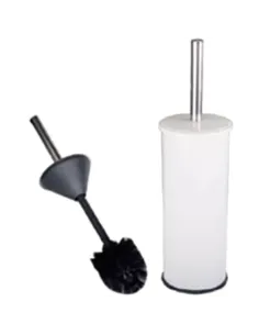 Ершик для унитаза Zerix Clever ME02 ZX4638 напольный, белый