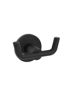 Крючок для полотенец Zerix Delux M1305-2A ZX4650 Black двойной