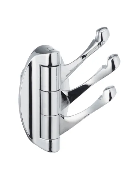 Гачок для рушників потрійний Zerix LR209-3 LL1496 поворотний