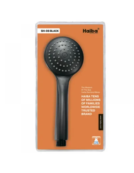 Лійка для ручного душу Haiba SH-08 Black, 1 режим