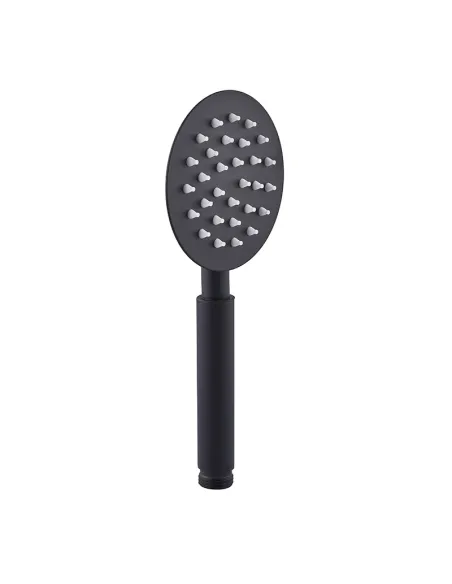 Лейка для ручного душа Mixxus SH-01.SUS Black, нержавеющая сталь, 1 режим