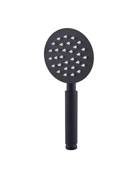 Лійка для ручного душу Mixxus SH-01.SUS Black, нержавіюча сталь, 1 режим