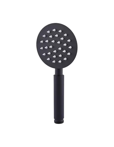 Лейка для ручного душа Mixxus SH-01.SUS Black, нержавеющая сталь, 1 режим, упаковка блистер