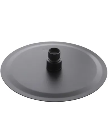 Лейка тропический душ Mixxus SH-04 Black, нержавеющая сталь, круглая