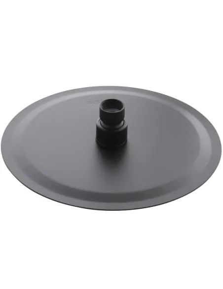 Лейка тропический душ Mixxus SH-04 Black, нержавеющая сталь, круглая