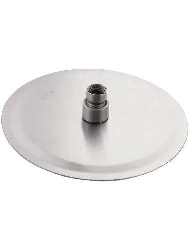 Лійка тропічний душ Mixxus SH-04, нержавіюча сталь, кругла