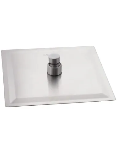 Лейка тропический душ Mixxus SH-06, 200x200 мм, нержавеющая сталь, квадратная