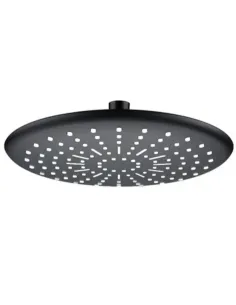 Лейка тропический душ Mixxus SH-15-OH Black 230 мм, круглая