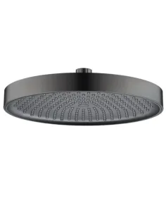 Лейка тропический душ Mixxus SH-17-OH Black 250 мм, круглая