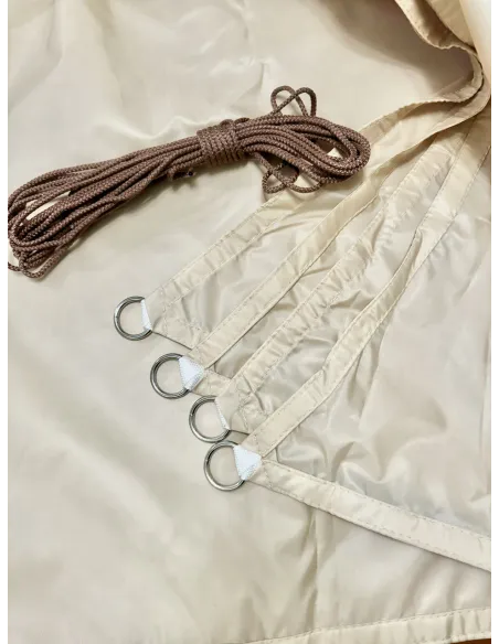 Навес от дождя и солнца КТУ 4x4 метра, водонепроницаемый, бежевый