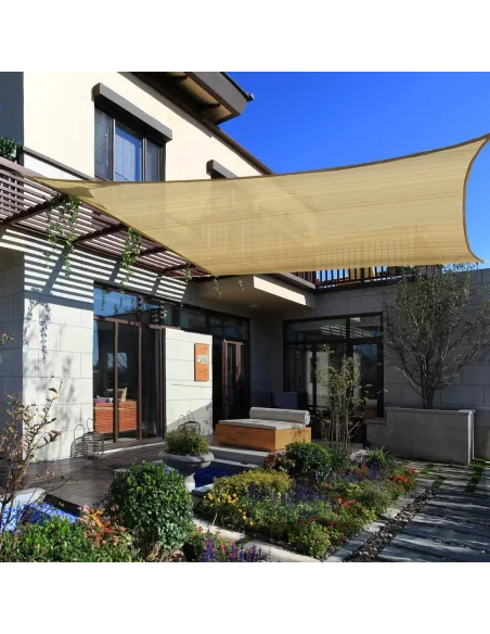 Накриття для басейну із сітки КТУ 3х6 метрів, тінь 90%, сірий