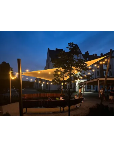 Тент КТУ 3х3х3 метр водонепроникний, бежевий