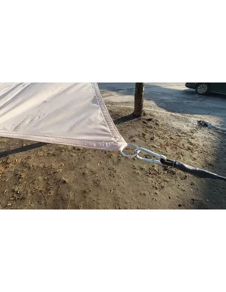 Тент КТУ 3х3х3 метр водонепроникний, бежевий