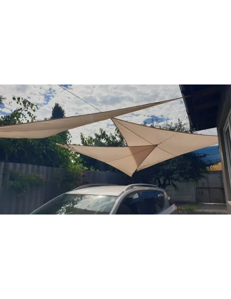 Тент КТУ 3х3х3 метр водонепроникний, бежевий