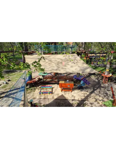 Тент натяжной КТУ 4х10 метров, бежевый