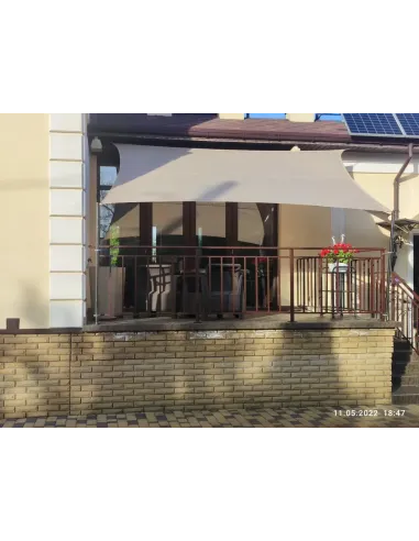 Тент от дождя и солнца КТУ 4х5 метра, серый