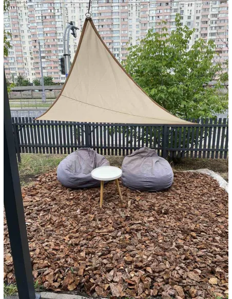 Тент сонцезахисний КТУ 3х3х4 метра, бежевий