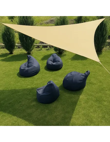 Тент солнцезащитный КТУ 3х3х4 метра, серый