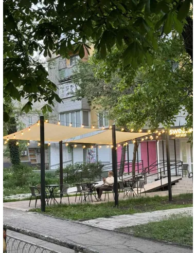 Тент-сітка КТУ 2х3 метри, сіра