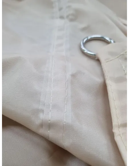 Тентовий натяжний навіс КТУ 2х3 метри для тераси, сірий