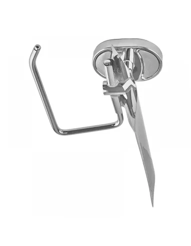 Держатель для туалетной бумаги Zerix AFB-0103 ZX5063 настенный, с крышкой