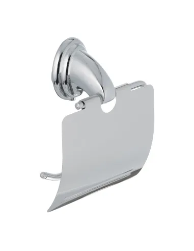 Тримач для туалетного паперу Zerix LR1503 LL1493 настінний, з кришкою