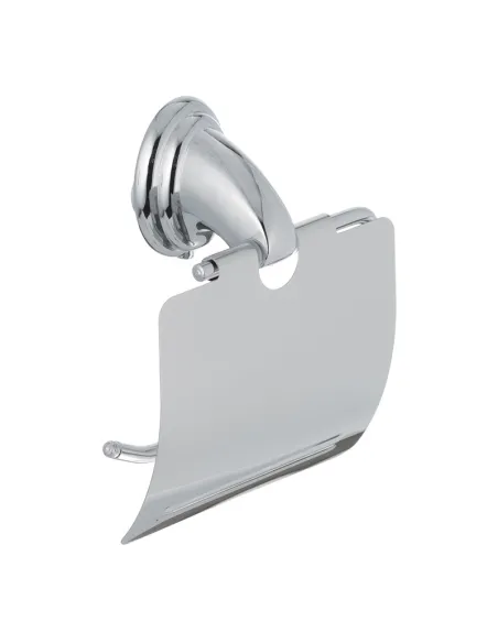 Тримач для туалетного паперу Zerix LR1503 LL1493 настінний, з кришкою