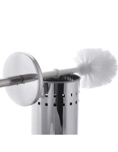 Ершик для унитаза Zerix LR902 ZX2708 напольный, нержавеющая сталь