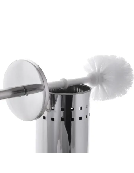 Ершик для унитаза Zerix LR902 ZX2708 напольный, нержавеющая сталь