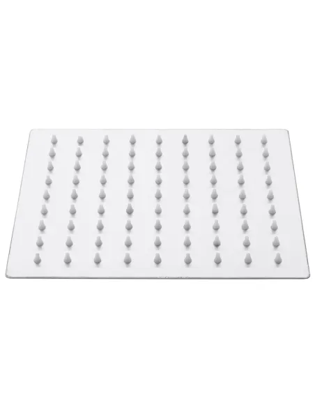 Лійка тропічний душ Zerix SH-004.SUS 200х200 мм, нержавіюча сталь, квадратна