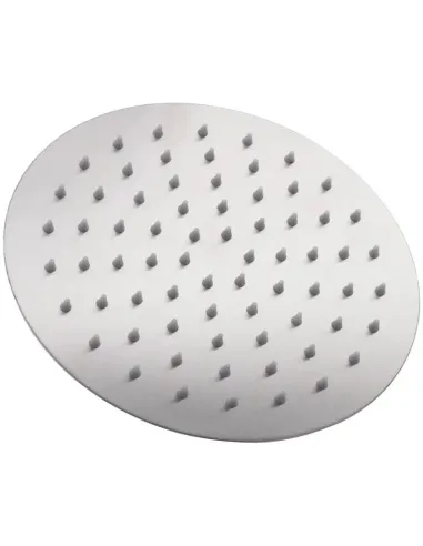 Лійка тропічний душ Zerix SH-005.SUS 250 мм, нержавіюча сталь, кругла