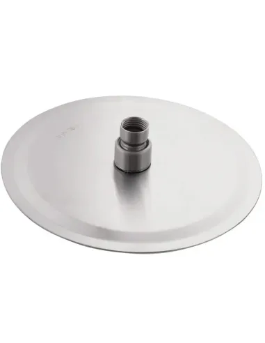 Лейка тропический душ Zerix SH-005.SUS 250 мм, нержавеющая сталь, круглая