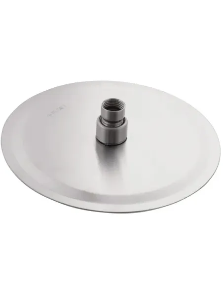 Лейка тропический душ Zerix SH-005.SUS 250 мм, нержавеющая сталь, круглая