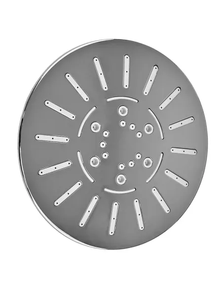 Лійка тропічний душ Zerix SH-81, біла, кругла