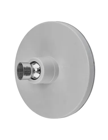 Лійка тропічний душ Zerix SH-81, біла, кругла