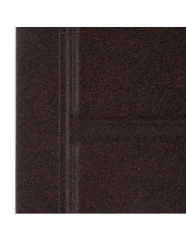 Мойка для кухни прямоугольная Zerix ZS-4651S-12, 515x460x200 мм коричневая, из гранита