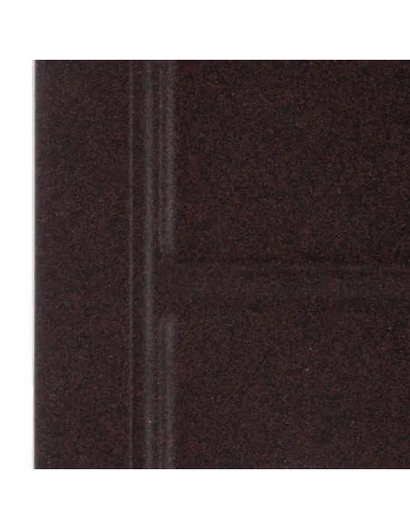 Мойка для кухни прямоугольная Zerix ZS-4651S-12, 515x460x200 мм коричневая, из гранита