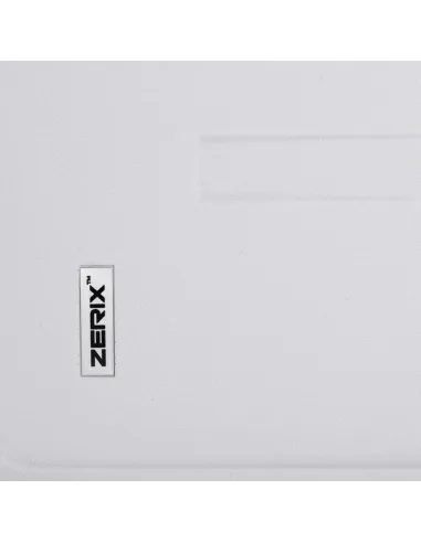 Мойка для кухни прямоугольная Zerix ZS-6243S-01, 615x430x200 мм белая, из гранита
