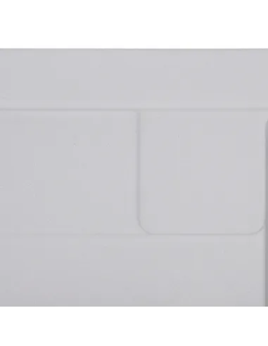 Мойка для кухни прямоугольная Zerix ZS-6550S-01, 645x495x200 мм белая, из гранита