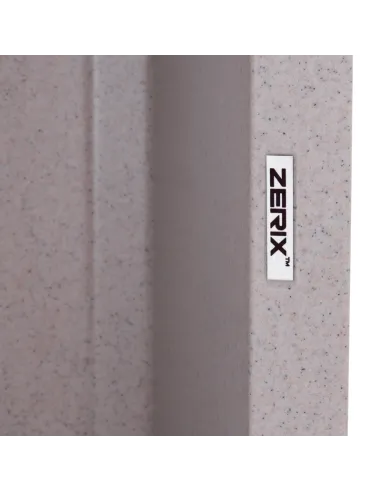 Мийка для кухні прямокутна Zerix ZS-7950S-07, 780x495x200 мм бежева, з граніту