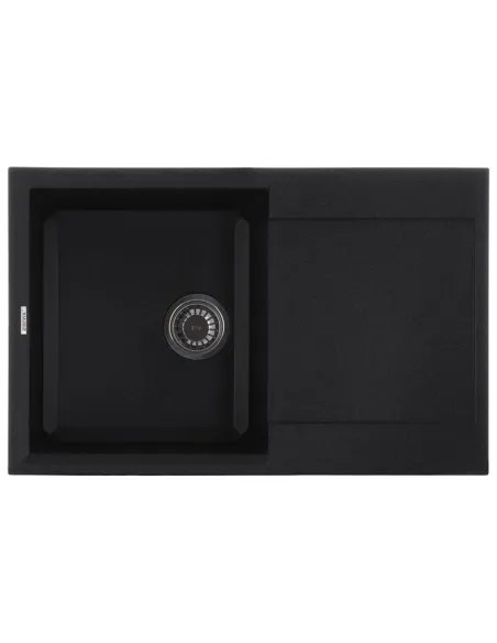 Мийка для кухні прямокутна Zerix ZS-7950S-13, 780x495x200 мм графіт