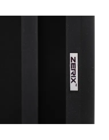 Мийка для кухні прямокутна Zerix ZS-7950S-14, 780x495x200 мм чорний металік, з граніту